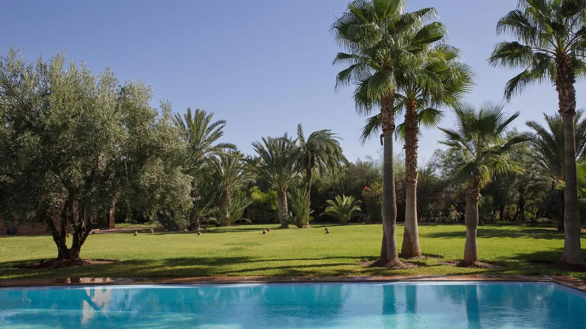 Villa Alouna En Exclusivite Avec Piscine Privee Dans La Palmeraie Marakéš Maroko