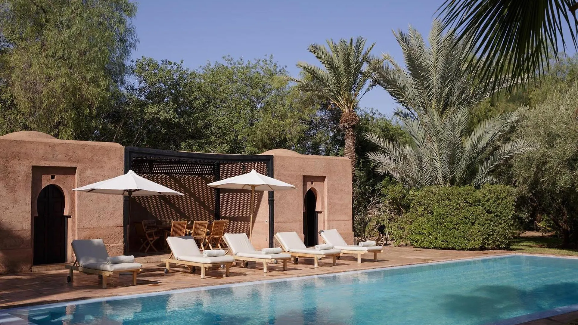 Villa Alouna En Exclusivite Avec Piscine Privee Dans La Palmeraie Marrakesh