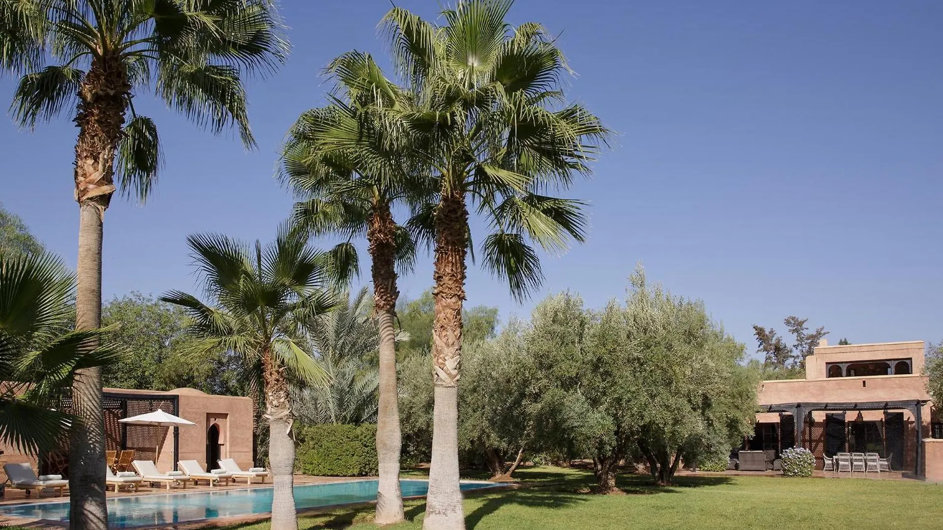 Villa Alouna En Exclusivite Avec Piscine Privee Dans La Palmeraie Marrakesh