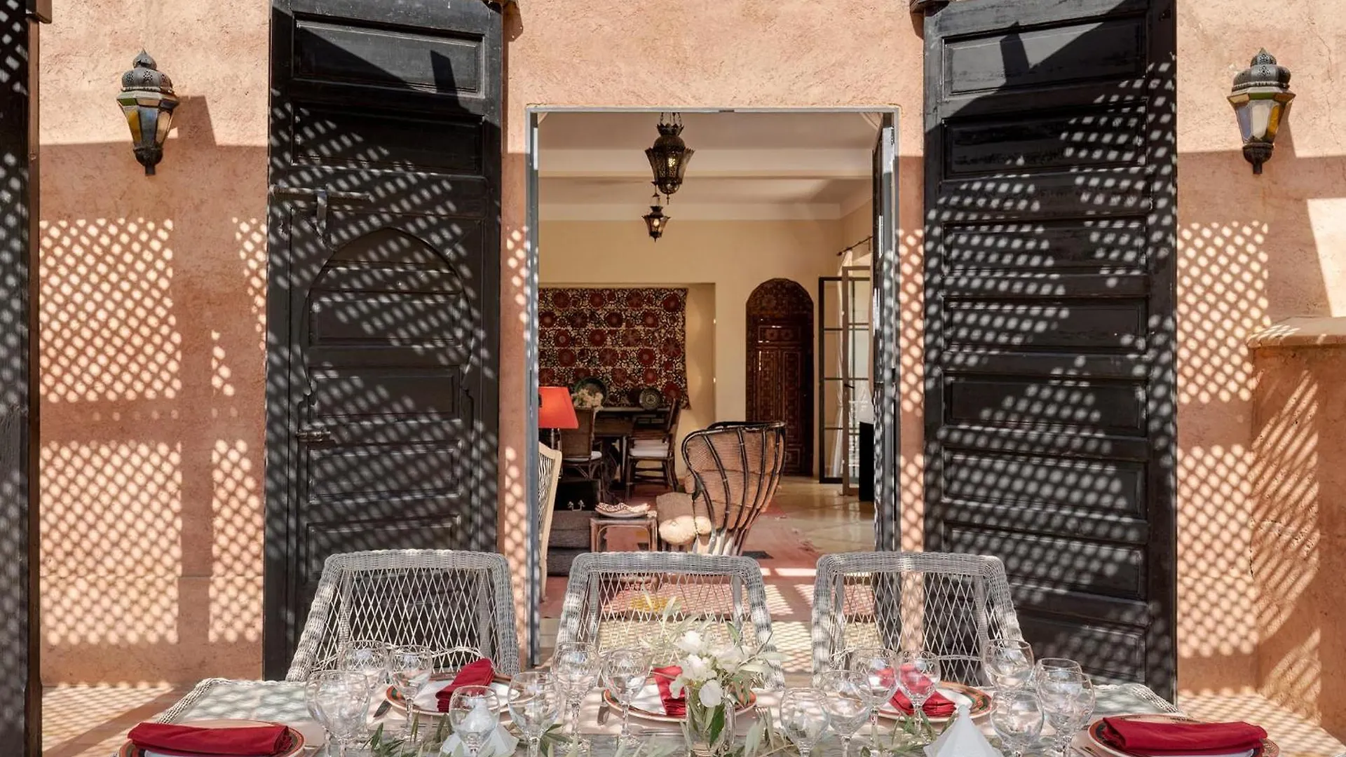 Villa Alouna En Exclusivite Avec Piscine Privee Dans La Palmeraie Marrakesh Morocco